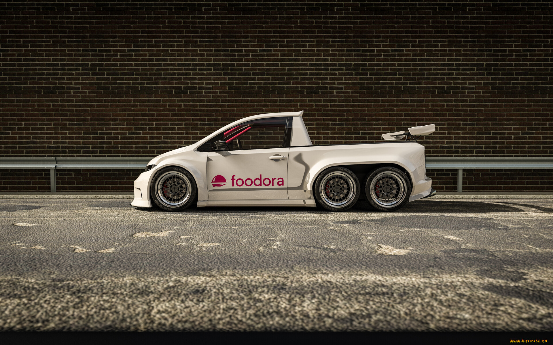 skoda citigo, , 3, skoda, citigo, 6x6, foodora, tuning, car, , 
